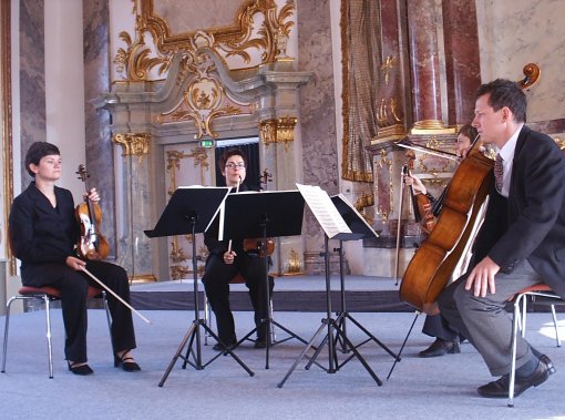 Werner Egk Quartett, Foto: Matthias Heberzettl