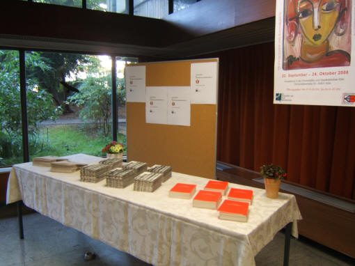 Foto: Irmgard Jordan-Schmidt - Vortragssaal USB zur Mitgliederversammlung