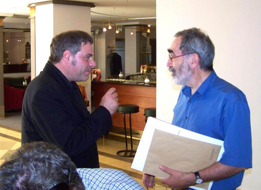 Kay Voigtmann im Gespr�ch mit Michael Kr�kel, Foto: Abel Doering