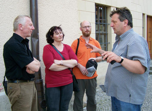 Matthias Gubig, Sigrid und Ralf Wege, Udo Wittkowski, Foto: Abel Doering
