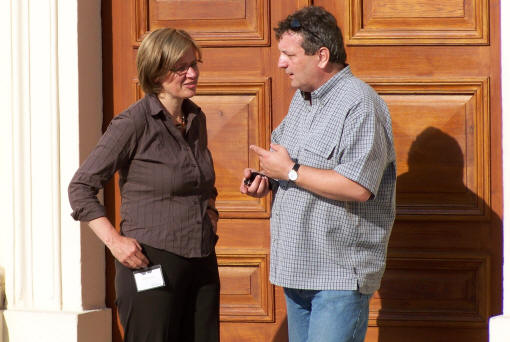Udo Wittkowski im Gespr�ch, Foto: Abel Doering