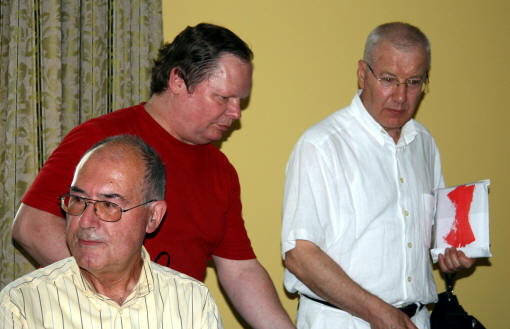 Ferdinand Puhe, Abel Doering, Peter Arlt, Foto: Ralf Parkner