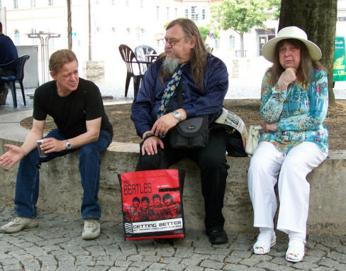 Wolfgang St�rzel, Ralf und Dagmar Parkner, Foto: Abel Doering