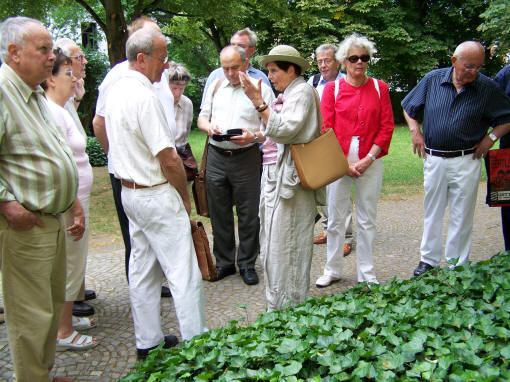 Am Grab von Lucas Cranach d.�.Foto: Abel Doering