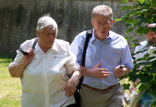 Gretel Bouchette im Gespr�ch mit Norbert K�ppe, Foto: Abel Doering