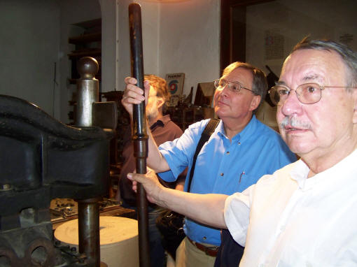 Eduard R. Fueter, G�nter Lott, Foto: Abel Doering